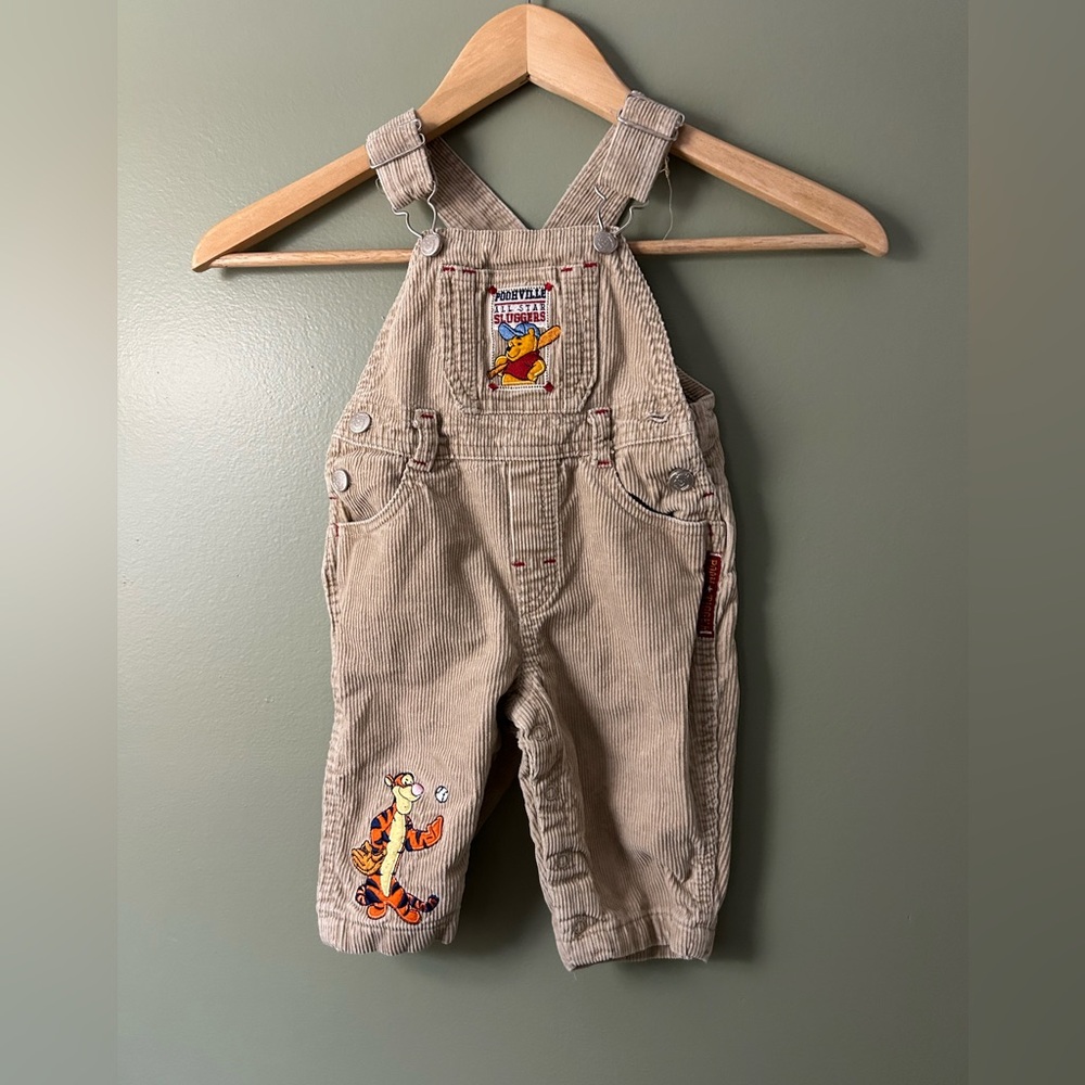 Vintage Winnie the Pooh overalls size 12 month